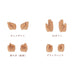 Genesis Japan Piccodo Pic H003T Wrist Set C Suntanned Skin Replacement- Japan Figure Store - #1 Bring To You The Best Japanese Goods