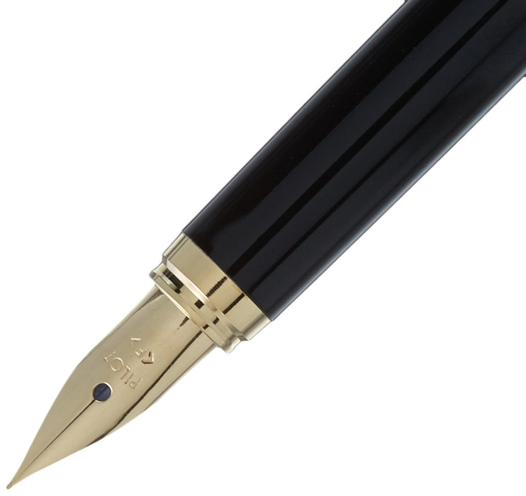 Pilot Kavalier Fountain Pen Fine Black & Gray Fcan-5Sr-Bgyf - Made In Japan- Japan Figure Store - #1 Bring To You The Best Japanese Goods