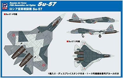 Pit Road 1/144 Sn Series Russian Air Force Fighter Su-57 Plastic Model Sn21- Japan Figure Store - #1 Bring To You The Best Japanese Goods