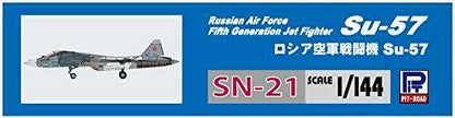 Pit Road 1/144 Sn Series Russian Air Force Fighter Su-57 Plastic Model Sn21- Japan Figure Store - #1 Bring To You The Best Japanese Goods