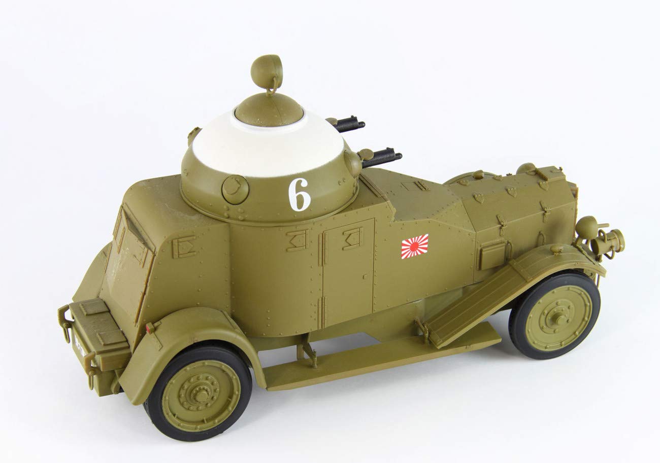 Pit Road 1/35 Grand Armor Series Japanese Navy Land Squadron Crossley M25 Armored Car Plastic Model G53- Japan Figure Store - #1 Bring To You The Best Japanese Goods