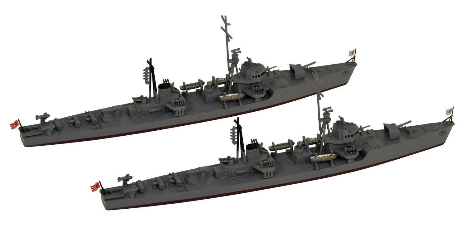 PIT-ROAD Skywave Spw-66 Ijn Hiburi-Class Escort Ship Hiburi / Shonan 1/700 Scale Kit- Japan Figure Store - #1 Bring To You The Best Japanese Goods
