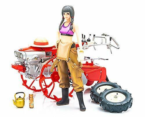 Plamax Mf-28: Minimum Factory Inaho With Honda F90 Tiller Plastic Model- Japan Figure Store - #1 Bring To You The Best Japanese Goods