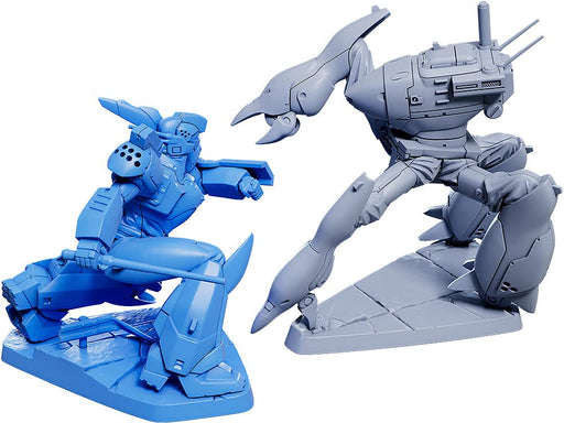 MAX FACTORY Plamax Mf-72 Minimum Factory Ingram & Crab-Man High Leg: Effect Color Ver. Plastic Model Mobile Police Patlabor- Japan Figure Store - #1 Bring To You The Best Japanese Goods