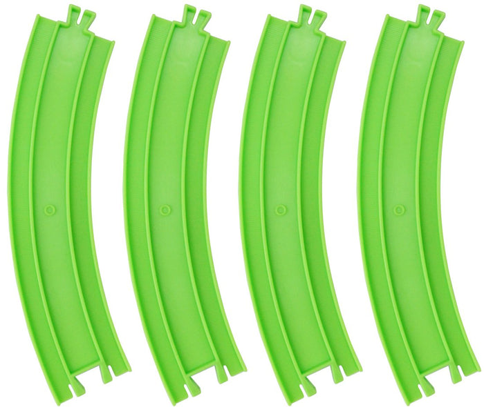 Takara Tomy Eco Curved Rail (Radius 215mm 45 Degrees) 4 Pieces Plastic Track Parts- Japan Figure Store - #1 Bring To You The Best Japanese Goods