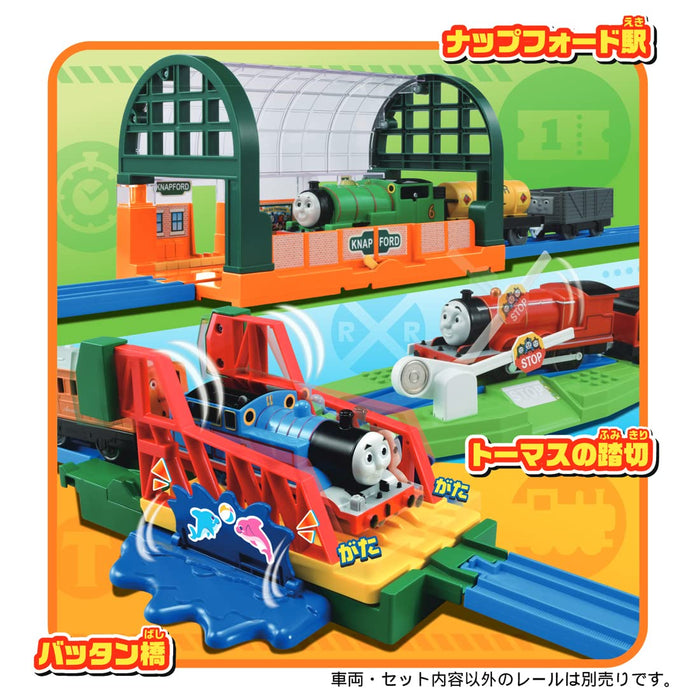TAKARA TOMY Pla-Rail Thomas & Friends Let'S Go On An Adventure! Exciting Scenery Kit- Japan Figure Store - #1 Bring To You The Best Japanese Goods