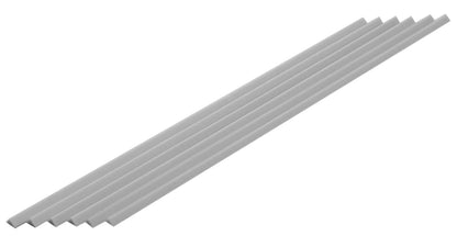 WAVE Pla Pipe Gray Triangle Type2 3.0Mm X6 Set- Japan Figure Store - #1 Bring To You The Best Japanese Goods