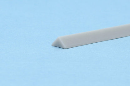 Plastic = Material [Gray] Triangular Bar 3.0Mm (6 Pieces)- Japan Figure Store - #1 Bring To You The Best Japanese Goods