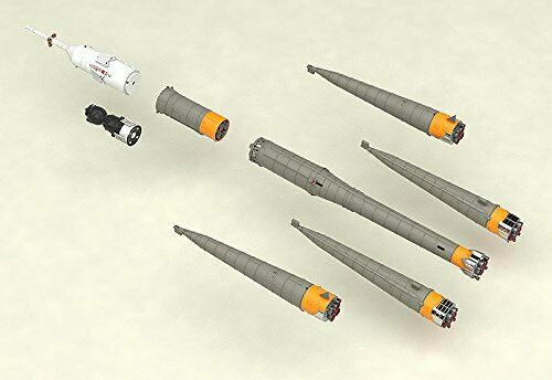 Plastic Model Soyuz Rocket, Transport Train 1/150 Scale- Japan Figure Store - #1 Bring To You The Best Japanese Goods