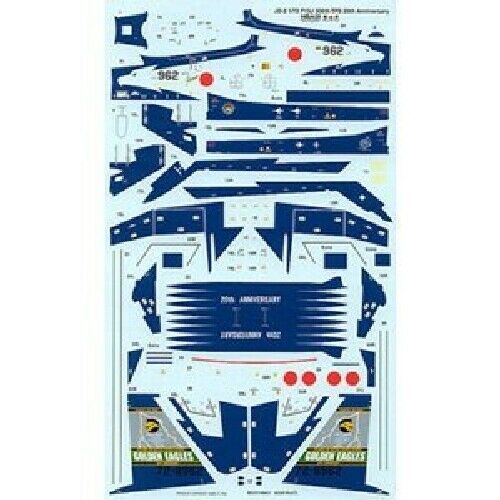 Platz 1/72 Jasdf F-15j 306th Air Wing 20th Aniversary Decal Decal - Japan Figure