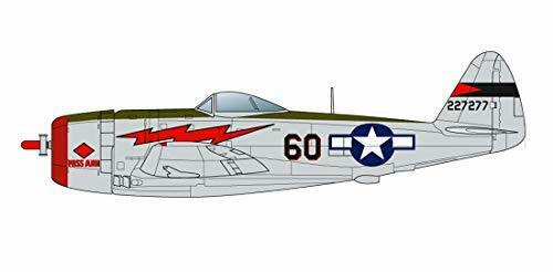 Platz 1/144 U.s. Army P-47d Thunderbolt Bubbletop Set Of 2 Plastic Model- Japan Figure Store - #1 Bring To You The Best Japanese Goods