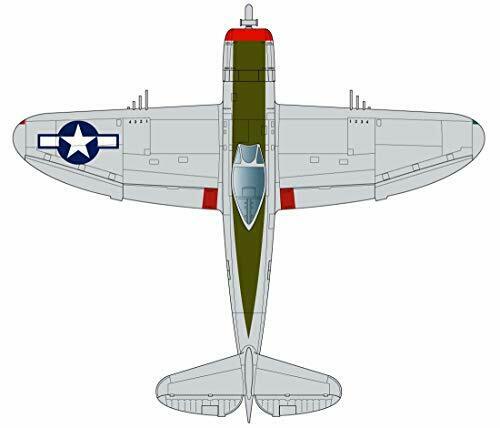Platz 1/144 U.s. Army P-47d Thunderbolt Bubbletop Set Of 2 Plastic Model- Japan Figure Store - #1 Bring To You The Best Japanese Goods