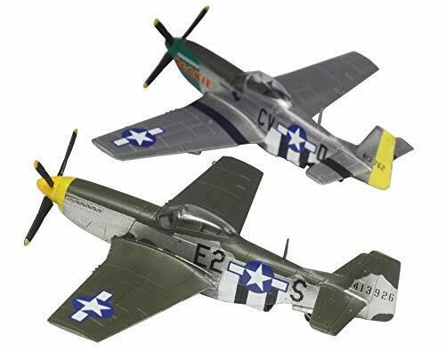 Platz 1/144 Ww2 Us P-51d Mustang 2 Machine Set Plastic Model Kit- Japan Figure Store - #1 Bring To You The Best Japanese Goods