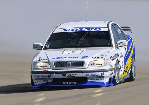 PLATZ 1/24 Racing Series Volvo S40 1997 Btcc Brands Hatch Winner Plastic Model Kit- Japan Figure Store - #1 Bring To You The Best Japanese Goods