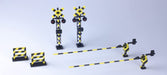Plum Office A 1/80 Scale Railroad Crossing Plastic Kit Ms055 Japan- Japan Figure Store - #1 Bring To You The Best Japanese Goods