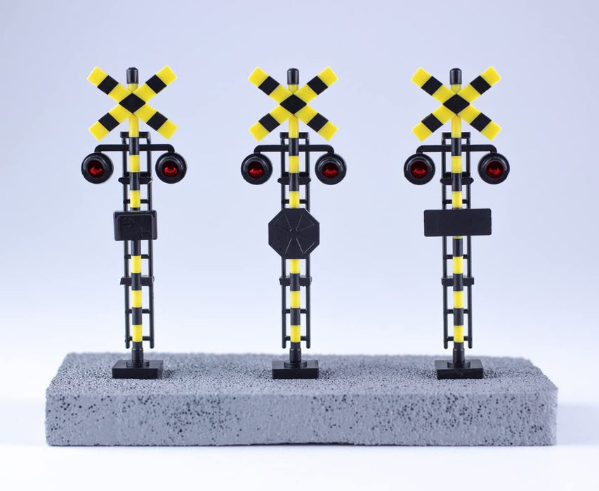 Plum Office A 1/80 Scale Railroad Crossing Plastic Kit Ms055 Japan- Japan Figure Store - #1 Bring To You The Best Japanese Goods