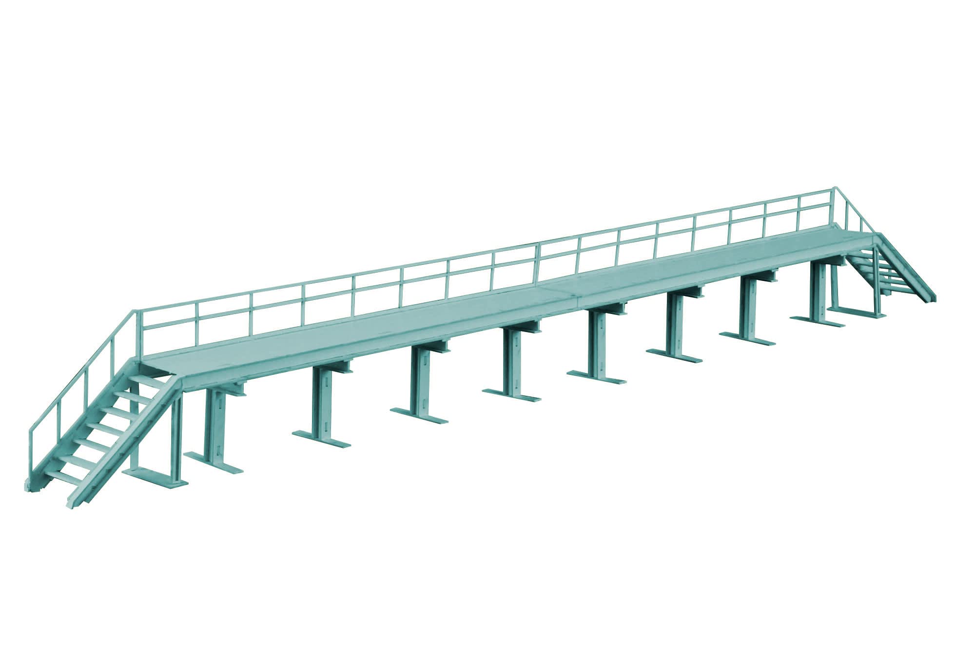 Plummoa 1/80 Ho Gauge Washing Table Blue Unassembled Paper Kit Ms066 Japan Diorama Supplies- Japan Figure Store - #1 Bring To You The Best Japanese Goods