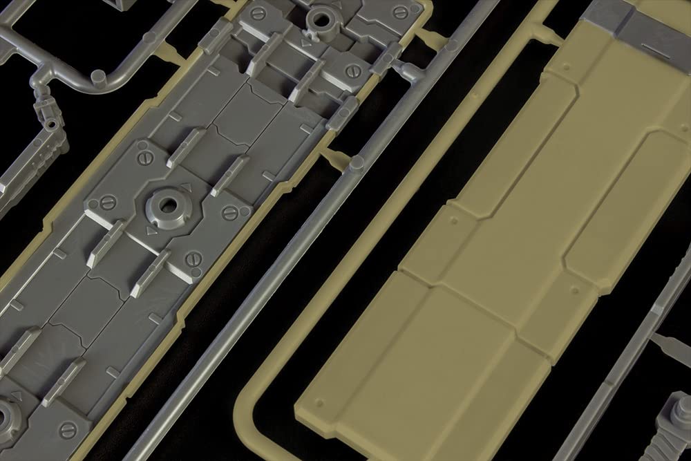 Pm Office A (Plum) Plastic Model Double Shield 3 Khaki Pp149 - Japan- Japan Figure Store - #1 Bring To You The Best Japanese Goods