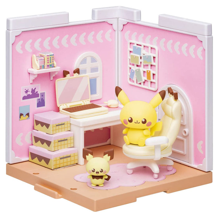 Takara Tomy Pocket Monsters Pokemon Poke Piece House Hobby Room Pichu Pikachu Japan- Japan Figure Store - #1 Bring To You The Best Japanese Goods