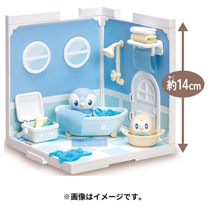 Poke Piece House Bathroom Piplup Mokuro- Japan Figure Store - #1 Bring To You The Best Japanese Goods