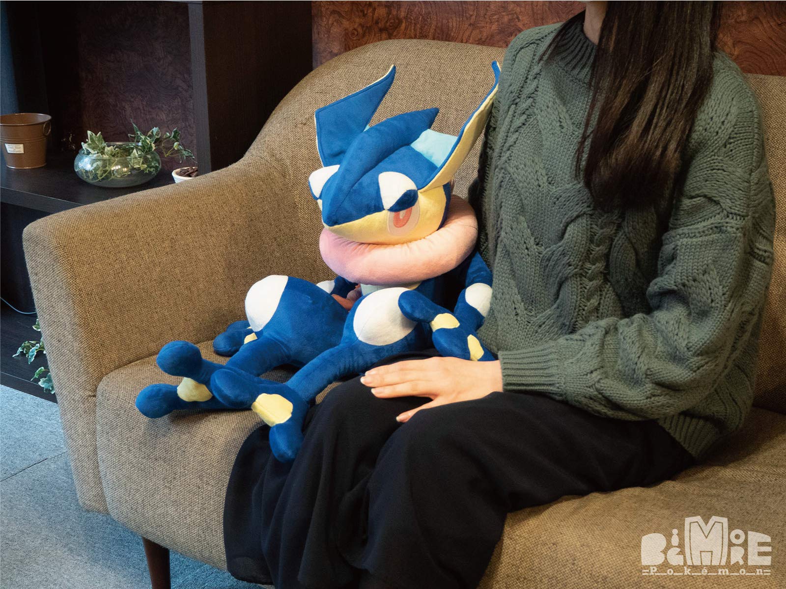 Pokemon Bigmore Greninja Plush Toy- Japan Figure Store - #1 Bring To You The Best Japanese Goods