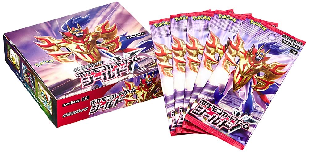 Pokemon Card Game Sword & Shield Expansion Pack Shield Box- Japan Figure Store - #1 Bring To You The Best Japanese Goods