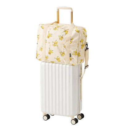 Gowell Pokemon Carry-On Bag Pikachu Eevee Tote Folding Travel Bag Kids- Japan Figure Store - #1 Bring To You The Best Japanese Goods