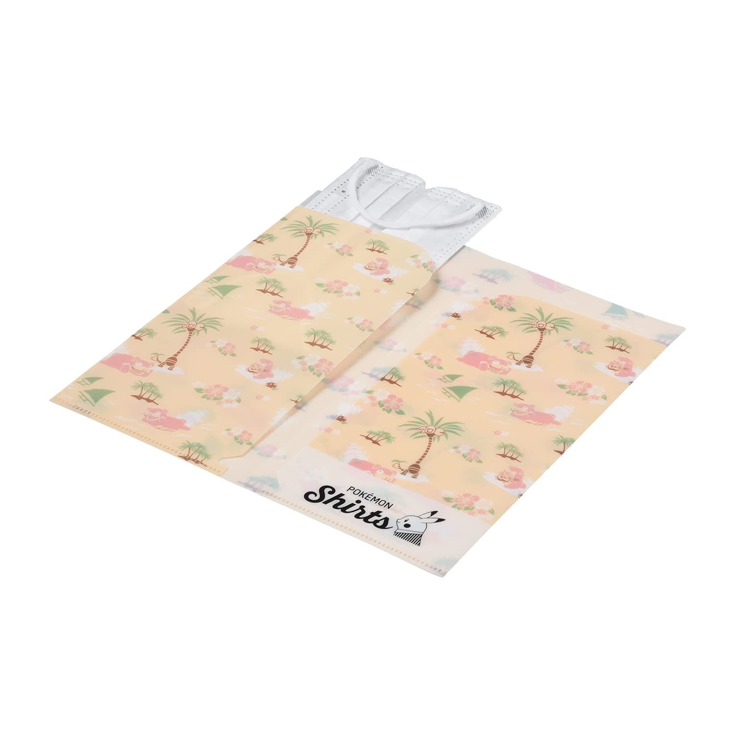 POKEMON CENTER ORIGINAL Mask Case Pokemon Shirts Slowbro- Japan Figure Store - #1 Bring To You The Best Japanese Goods