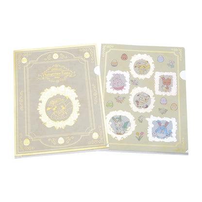 Pokemon Center Original Metallic A4 Clear File 2 Sheets Set Pokémon Photogénique Easter 2022- Japan Figure Store - #1 Bring To You The Best Japanese Goods