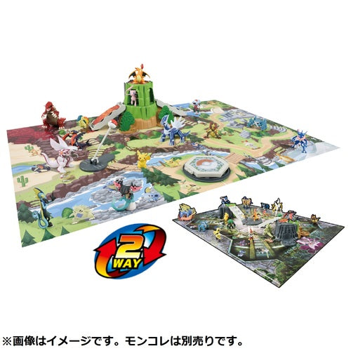 Pokemon Center Original Moncolle Transformation! Diorama Map Japan Figure 4904810199755 1