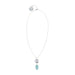 POKEMON CENTER ORIGINAL Necklace Shinka No Ishi Alolan Vulpix & Ice Stone Alolan Ninetales- Japan Figure Store - #1 Bring To You The Best Japanese Goods