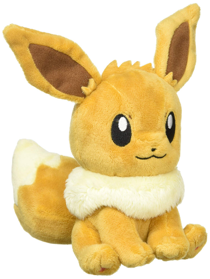 Pokemon Center Original Eevee Plush 16x17x8.5cm- Japan Figure Store - #1 Bring To You The Best Japanese Goods