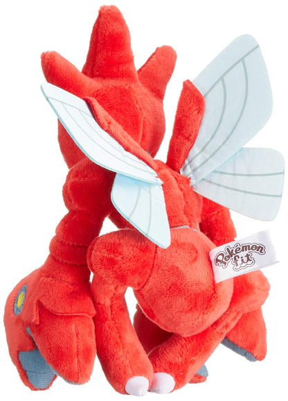 POKEMON CENTER ORIGINAL - Plush Doll Pokemon Fit Scizor- Japan Figure Store - #1 Bring To You The Best Japanese Goods