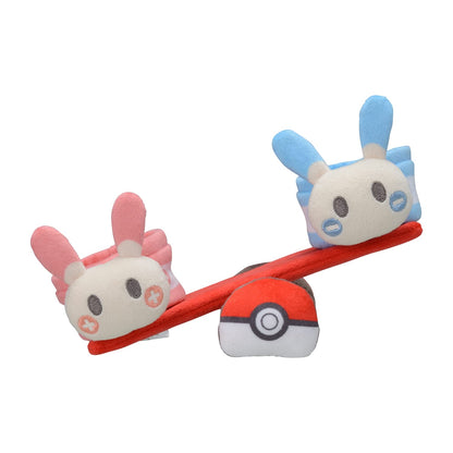 POKEMON CENTER ORIGINAL Pokemon Dolls House Plusle Minun See-Saw- Japan Figure Store - #1 Bring To You The Best Japanese Goods