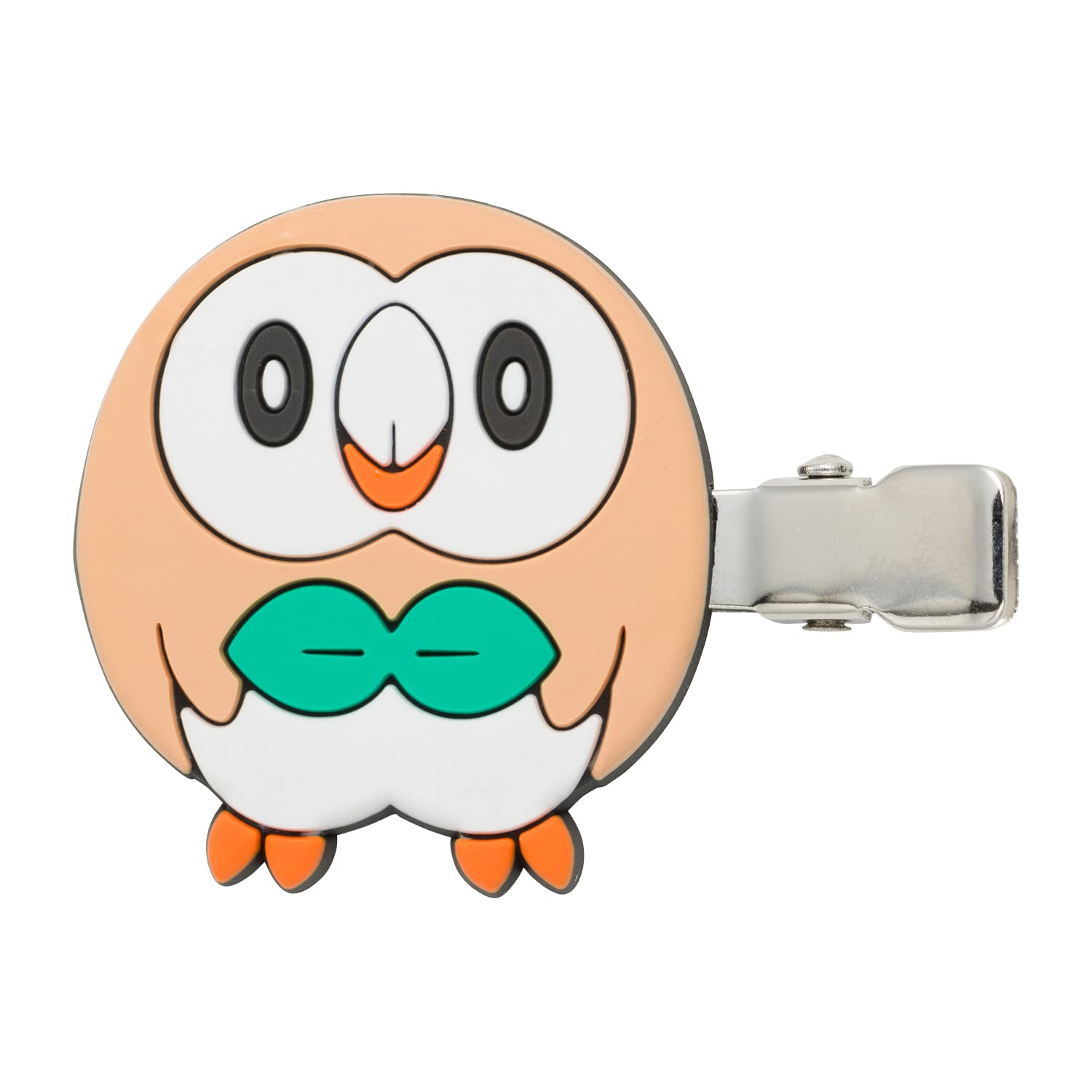 POKEMON CENTER ORIGINAL Pokemon Accessories Hair Clip 61 Rowlet- Japan Figure Store - #1 Bring To You The Best Japanese Goods