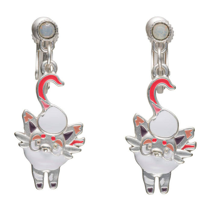 Pokemon Center Original Pokémon Accessory Earrings 77 Jade Zoroa- Japan Figure Store - #1 Bring To You The Best Japanese Goods
