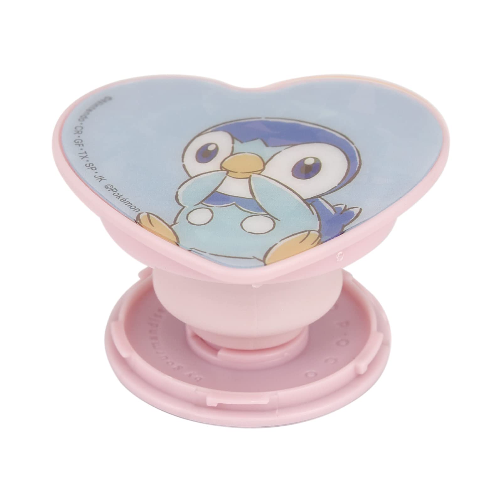 POKEMON CENTER ORIGINAL Smartphone Holding Support Die-Cut Pocopoco Hologram Piplup- Japan Figure Store - #1 Bring To You The Best Japanese Goods