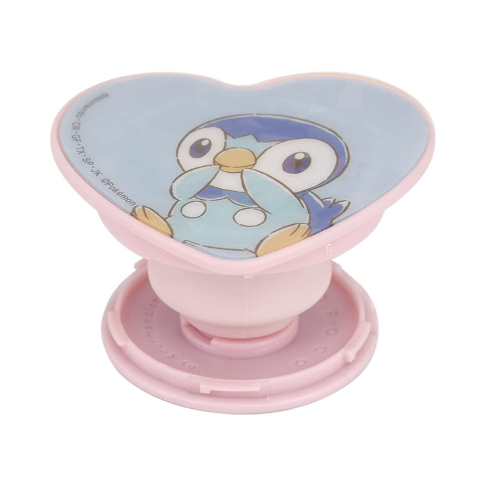 POKEMON CENTER ORIGINAL Smartphone Holding Support Die-Cut Pocopoco Hologram Piplup- Japan Figure Store - #1 Bring To You The Best Japanese Goods