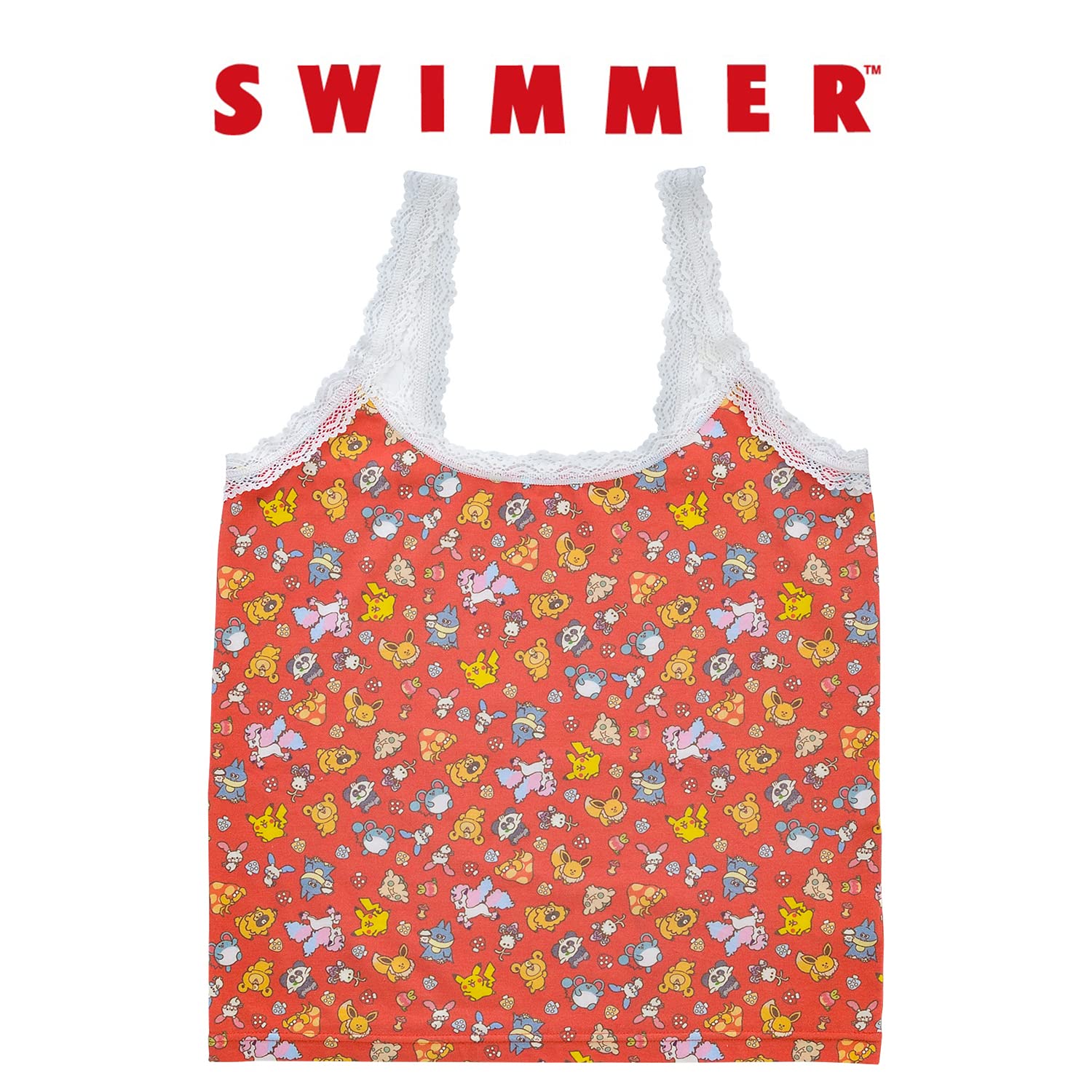 Pokemon Center Original Swimmer Camisole Henteko Cute M- Japan Figure Store - #1 Bring To You The Best Japanese Goods