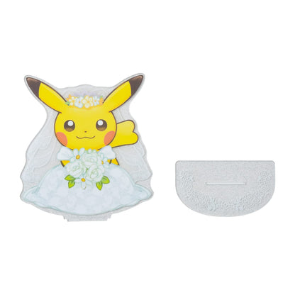 POKEMON CENTER ORIGINAL Pokemon Garden Wedding Pikachu Stand F- Japan Figure Store - #1 Bring To You The Best Japanese Goods