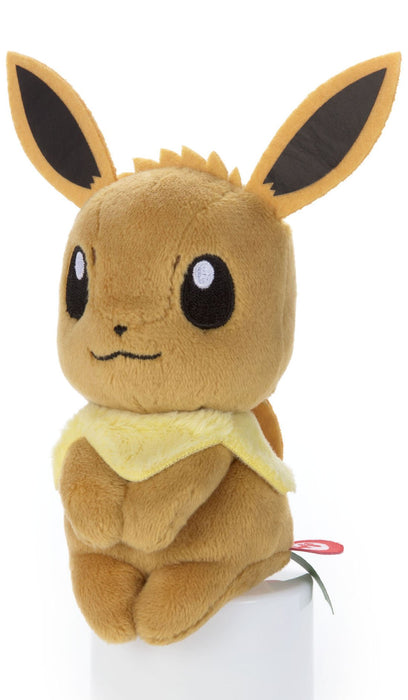 Pokemon Chokkori-San Eevee Plush Doll- Japan Figure Store - #1 Bring To You The Best Japanese Goods