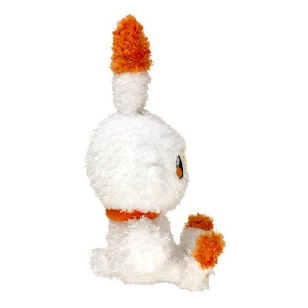 SEKIGUCHI Pokemon Fluffy Plush Doll Scorbunny- Japan Figure Store - #1 Bring To You The Best Japanese Goods