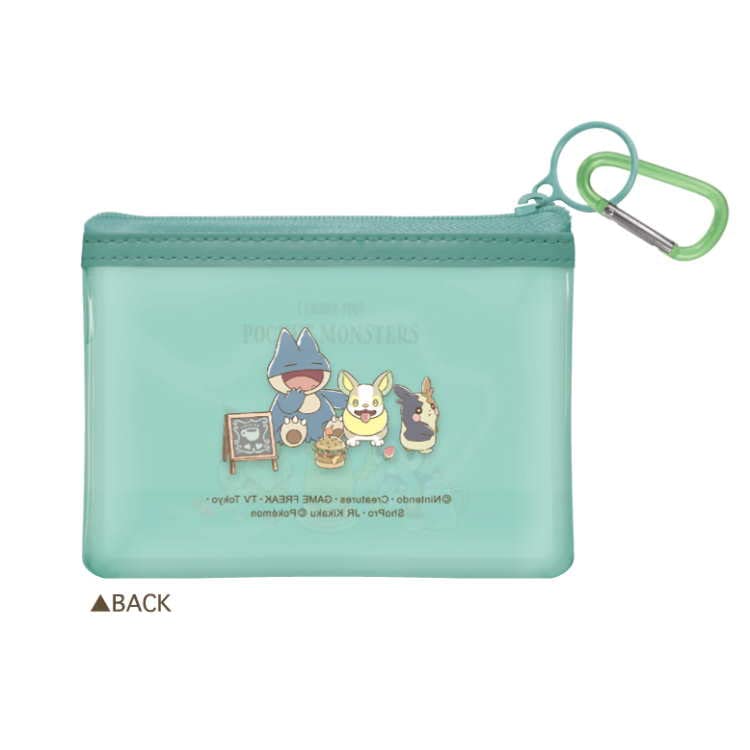 Pokemon [Mini Pouch] Mini Pouch With Carabiner / Mogumogu Pokemon- Japan Figure Store - #1 Bring To You The Best Japanese Goods
