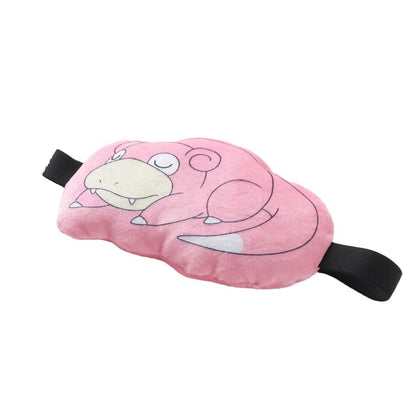 Pokemon Mochi Eye Mask Yadon Pink Gowell- Japan Figure Store - #1 Bring To You The Best Japanese Goods