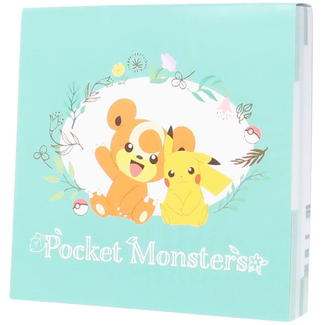 MARIMOCRAFT Pokemon Square Memo Botanical- Japan Figure Store - #1 Bring To You The Best Japanese Goods