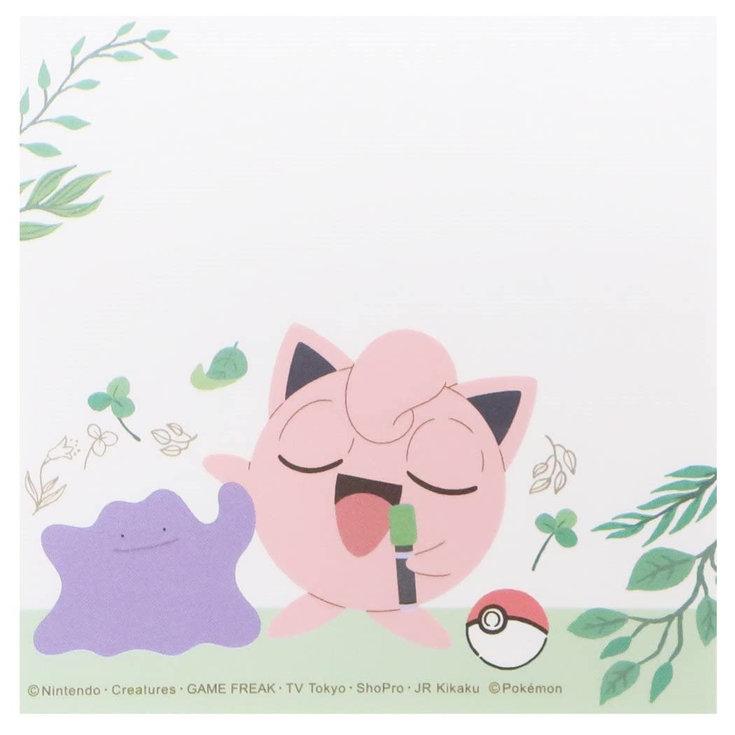 MARIMOCRAFT Pokemon Square Memo Botanical- Japan Figure Store - #1 Bring To You The Best Japanese Goods