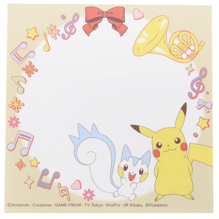 Pokemon [Notepad] Square Memo / Music Pokemon- Japan Figure Store - #1 Bring To You The Best Japanese Goods