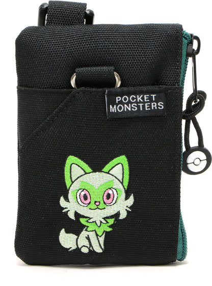 Pocket Monsters Pokemon Pass Case Yakpak Pass Coin Case Kuro/Nyaoha - Made In Japan- Japan Figure Store - #1 Bring To You The Best Japanese Goods