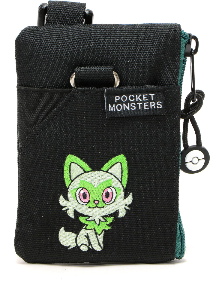 Pocket Monsters Pokemon Pass Case Yakpak Pass Coin Case Kuro/Nyaoha - Made In Japan- Japan Figure Store - #1 Bring To You The Best Japanese Goods