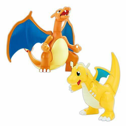 Pokemon Plastic Model Collection 43 Charizard Battle Ver. & Dragonite Vs Set - Japan Figure
